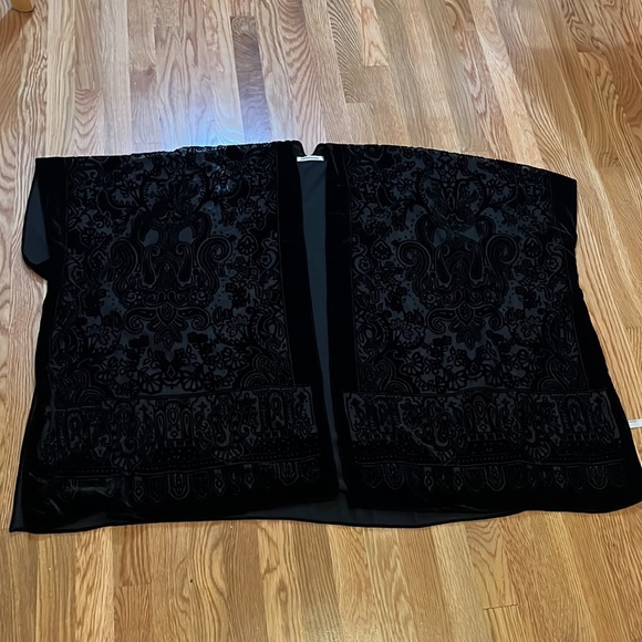 Urban Outfitters Black Kimono Shawl NWOT - Picture 10 of 15